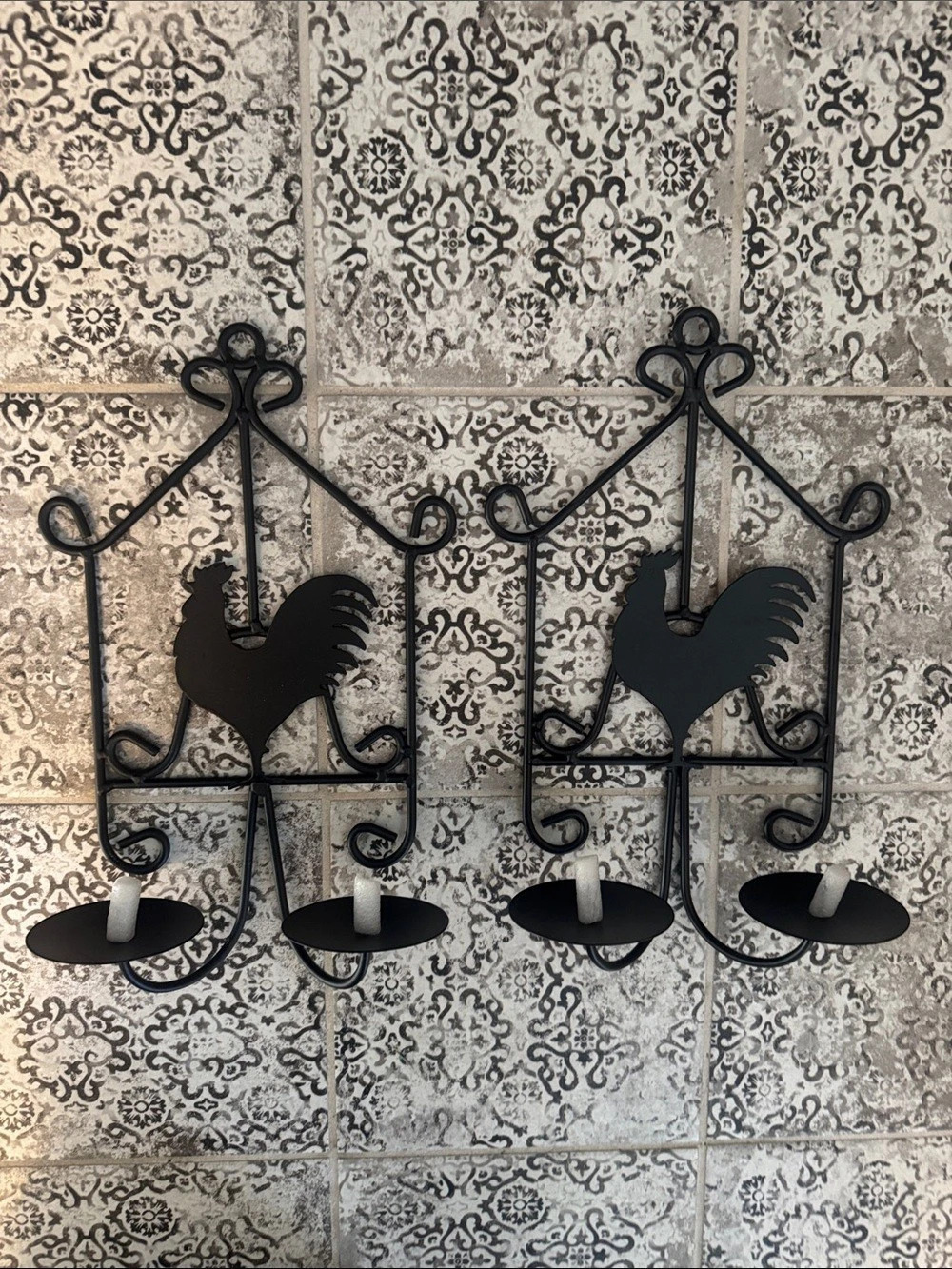 Rooster Wall- Mounted Sconces